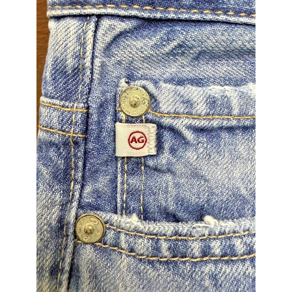 AG Adriano Goldschmied The Phoebe Vintage High Waisted Tapered Leg Jeans Size 25 - Picture 16 of 16